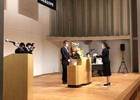 70回生入学式写真